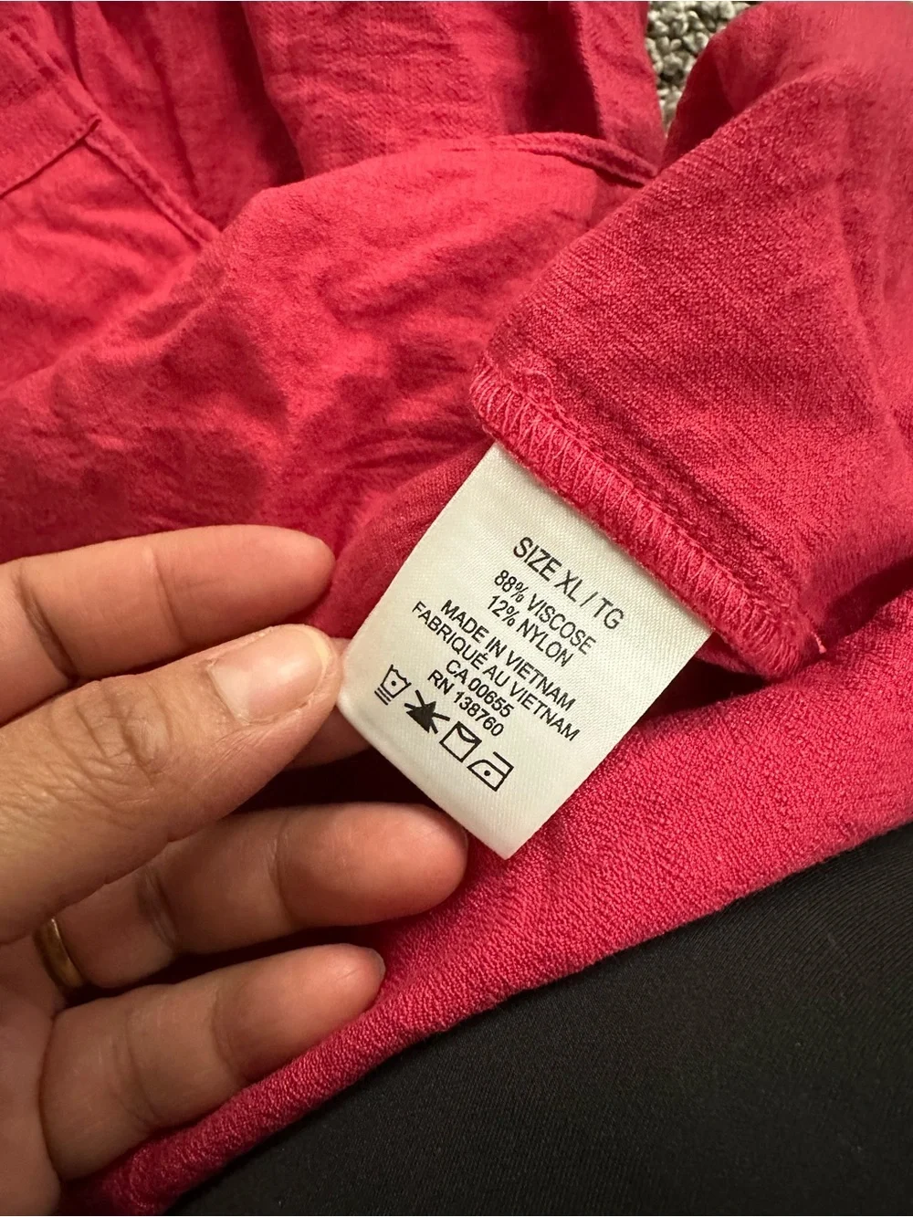 Reitmans Hot Pink Doll Dress (XL) - Picture 5 of 6